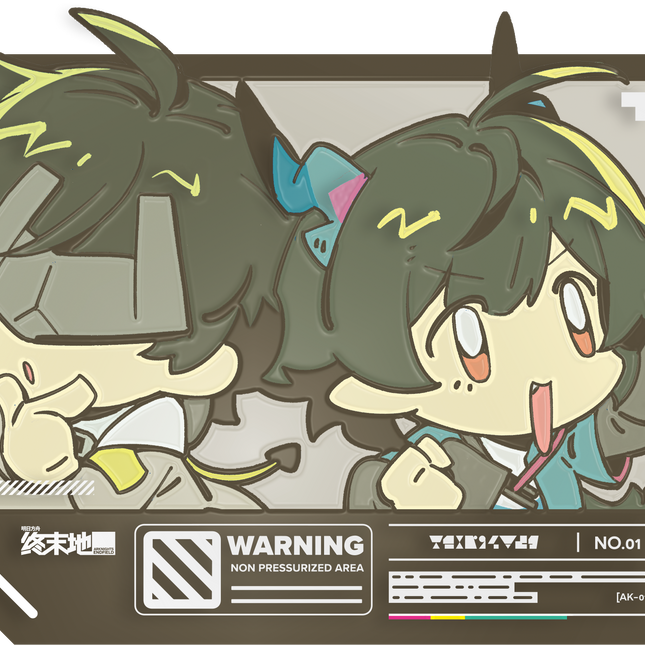 Arknights: Endfield - BETA Series Metal Pin - Off We Go