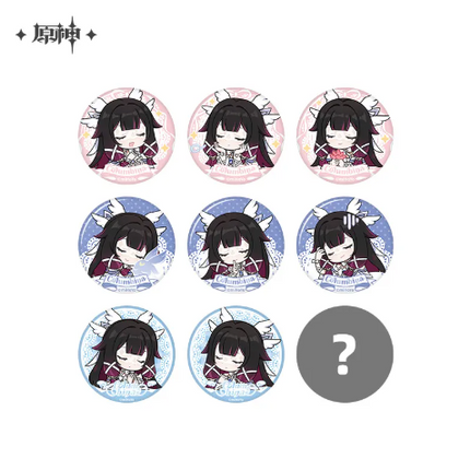 GI Blessing of the New Moon Series Chibi Character Badge (Complete Box of 8 + 1)