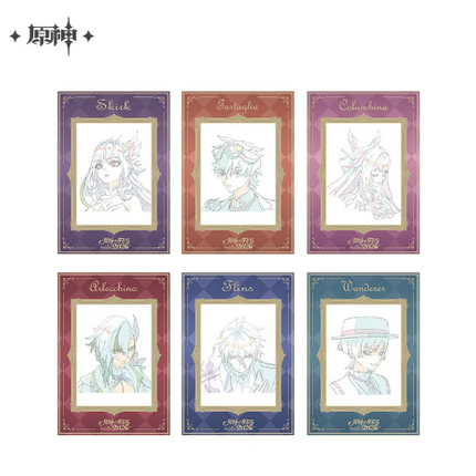 GI FES 2026 Series Concept Art Prismatic Card Set