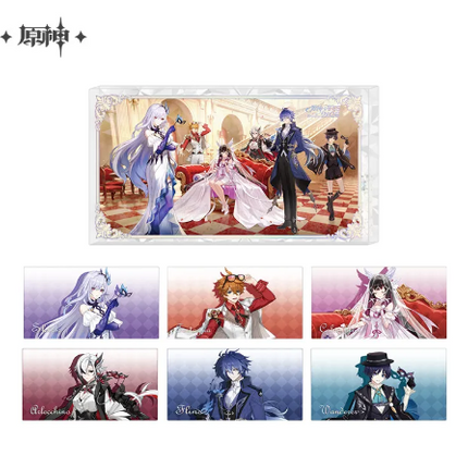 GI FES 2026 Series Flowing Glitter Acrylic Ornament