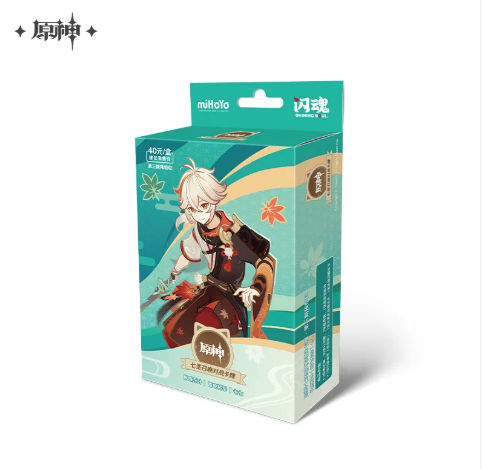 GI Genius Invokation TCG Preset Deck Vol.3 - Kaedehara Kazuha|Raiden Shogun|Qiqi