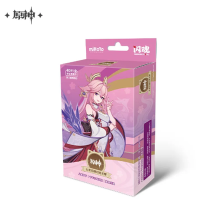 GI Genius Invokation TCG Preset Deck Vol.3 - Yae Miko|Millennial Pearl Seahorse|Maguu Kenki