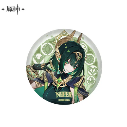 GI Genshin Impact Nod-Krai Series Character Tinplate Badge - Nefel