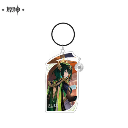 GI Genshin Impact: Song of the Welkin Moon Themed Series Acrylic Stand Keychain - Nefer B
