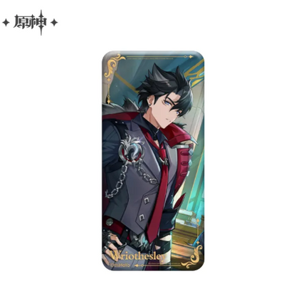 GI Genshin Impact Themed Series Square Badge
"To the Stars Shining in the Depths" (Version B) - Wriothesley
