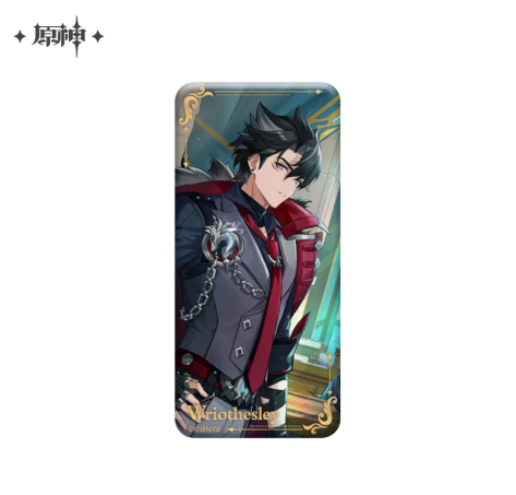 GI Genshin Impact Themed Series Square Badge
"To the Stars Shining in the Depths" (Version B) - Wriothesley