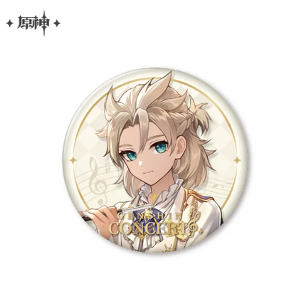 GI Melodies of an Endless Journey Series Character badge - Albedo