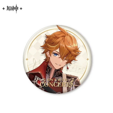 GI Melodies of an Endless Journey Series Character badge-Tartaglia