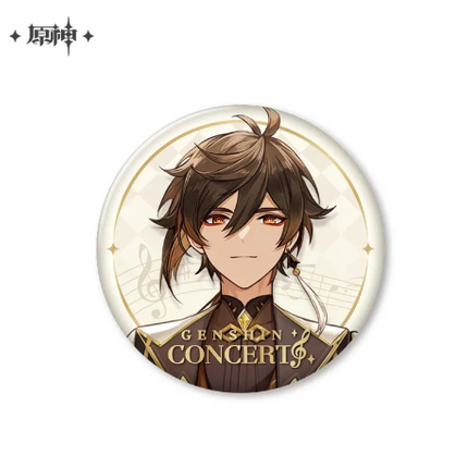 GI Melodies of an Endless Journey Series Character badge-Zhongli