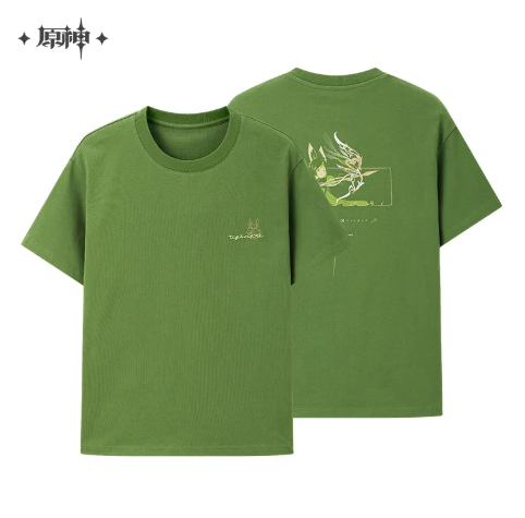 GI Of Lush Forests and Flying Sand Tighnari Impression Series Shirt - M