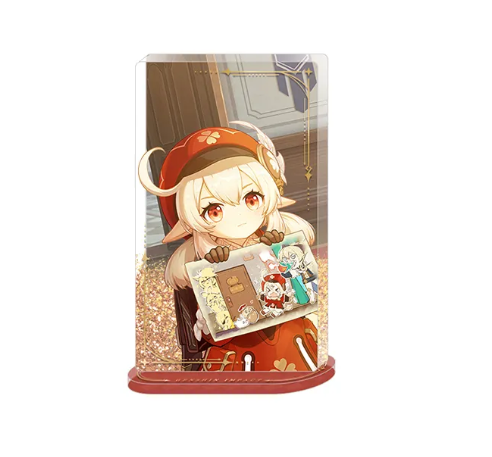 GI Character Teaser Themed Series Glitter Acrylic Ornament - Klee