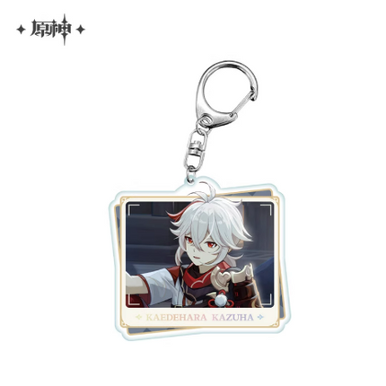 GI Character Teaser Series Acrylic Keychain - Kaedehara Kazuha