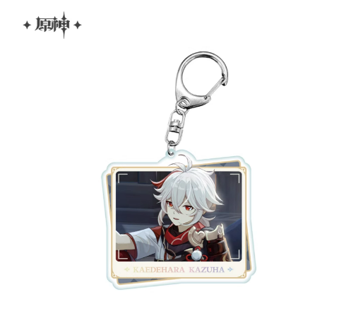 GI Character Teaser Series Acrylic Keychain - Kaedehara Kazuha