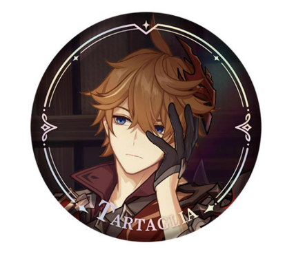 GI Character Teaser Series Badge - Tartaglia