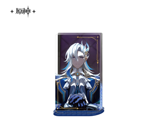 GI Character Teaser Themed Series Glitter Acrylic Ornament - Neuvillette