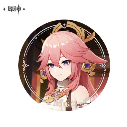 GI Character Teaser Series Badge - Yae Miko