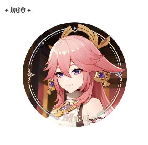 GI Character Teaser Series Badge - Yae Miko