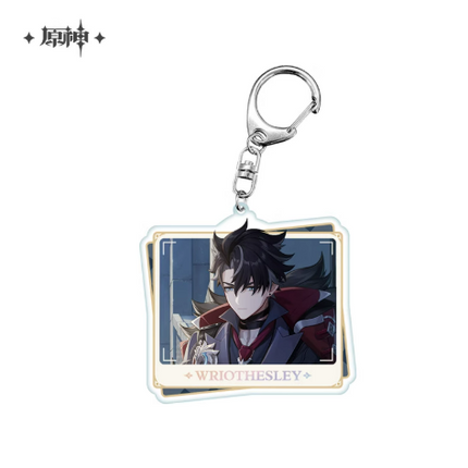 GI Character Teaser Series Acrylic Keychain - Wriothesley