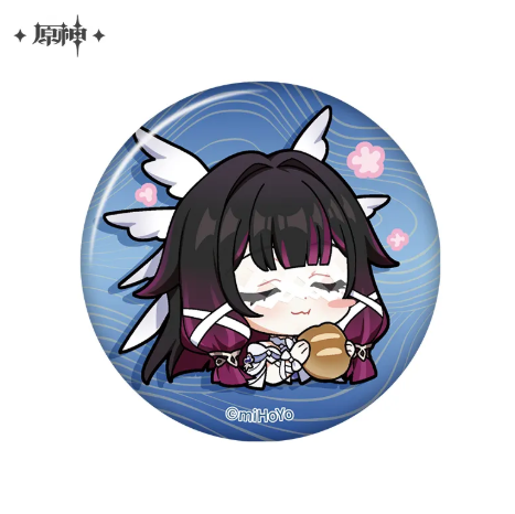 GI Chibi Emotes Series Badge - Columbina