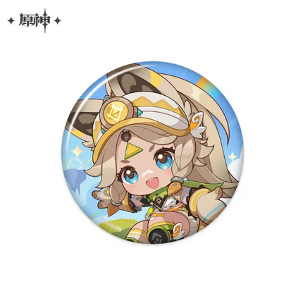 GI Blaze to Natlan Series Chibi Tinplate Badge - Kachina