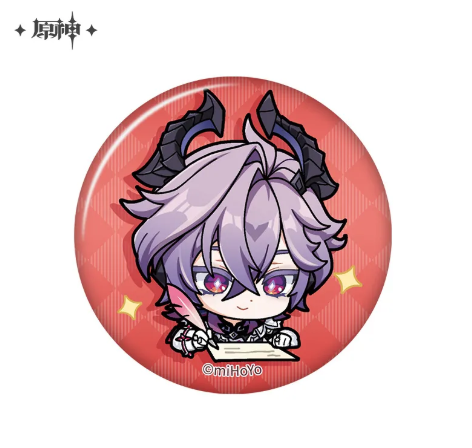GI Chibi Emotes Series Badge - Durin