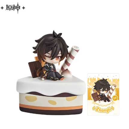 GI Adventure Party Series Chibi Figurines-Zhongli