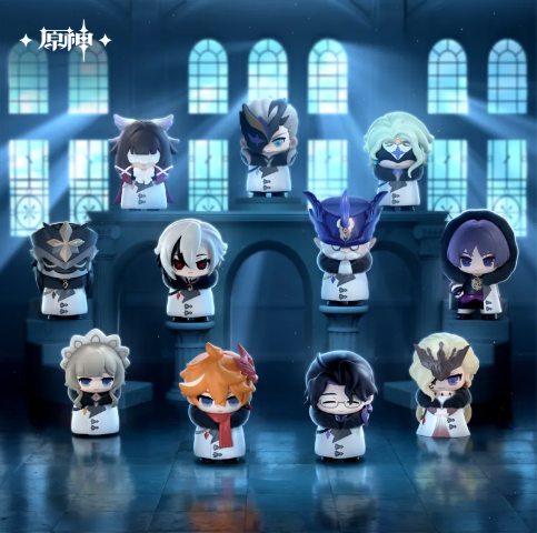 GI Fatui Harbinger Series Chibi Blind Box - single box