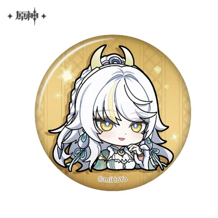 GI Chibi Emotes Series Badge - Zibai