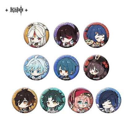 GI Vibrant Harriers Aloft in Spring Breeze - Chibi Character Mini Badge (Set A)