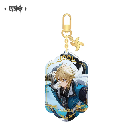 GI Themed Series Acrylic Keychain: Homeward, He Who Caught the Wind - Varka B