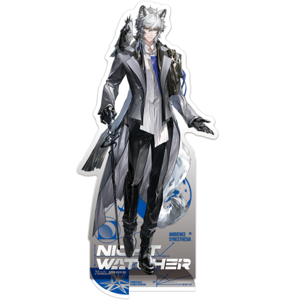 Arknights - Acrylic Standee - Night Watcher - SilverAsh the Reignfrost