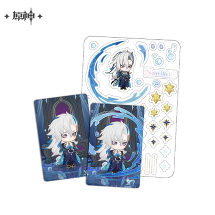 GI Starlit Letter Series Collector Card Set - Neuvillette