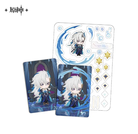 GI Starlit Letter Series Collector Card Set - Neuvillette