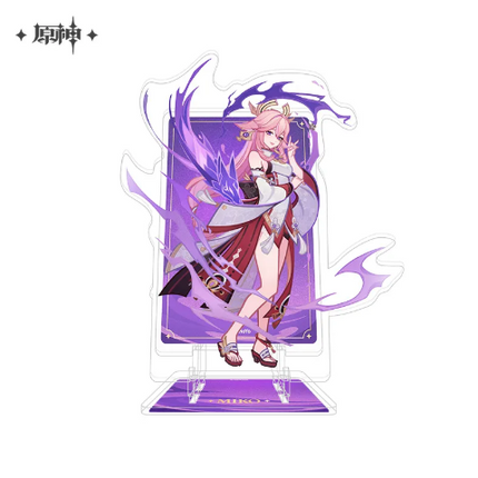 GI Genius Invokation TCG Competition Series Acrylic Phone Stand -Yae Miko