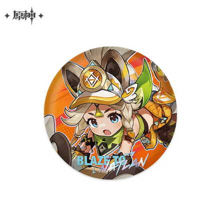 GI Blaze to Natlan Series Tinplate Badge - Kachina