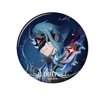 GI Themed Series Badge - A Traveler on a Winter's Night - Dottore