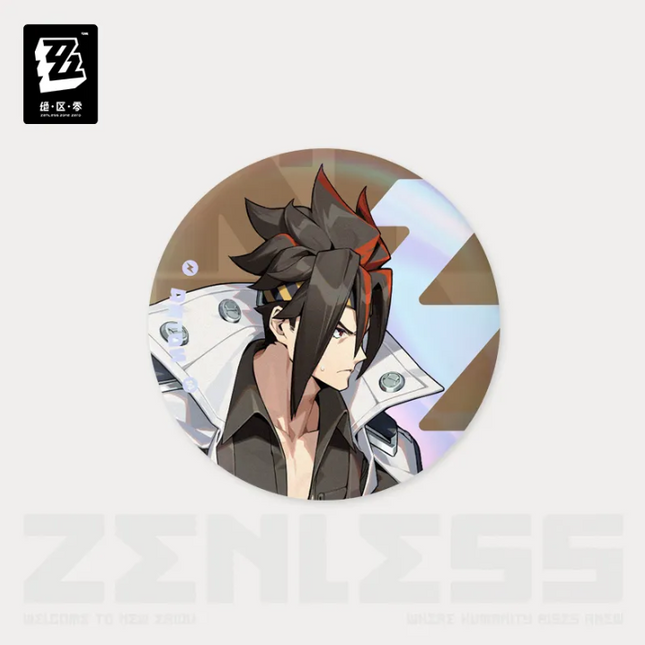 ZZZ Monthly Signal Series: Tinplate Badge - Anton