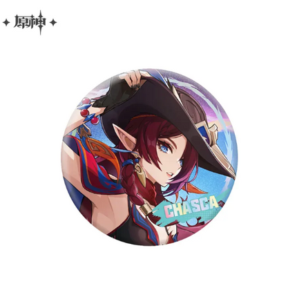GI Genshin Impact Themed Series Character Badge: Chasca