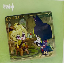 GI Heartfelt Wishes Series Acrylic Fridge Magnet - Collei (Chinese Version)