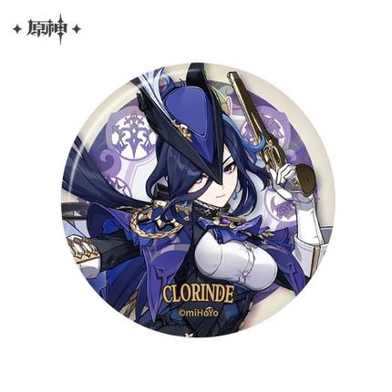 GI Court of Fontaine Themed Series Character Badge - Clorinde