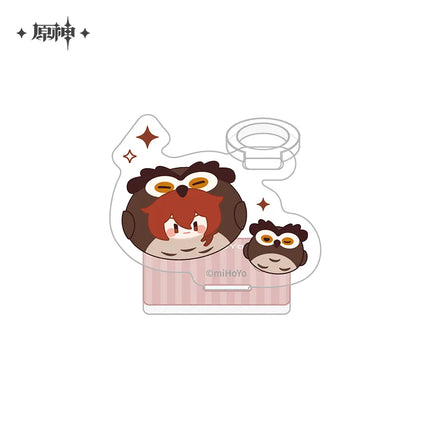 GI Teyvat Zoo Themed Acrylic Pen Holder - Diluc