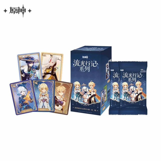 GI Genshin Impact Glowing Travelogue Card Series: Volume 1 (Single Pull)