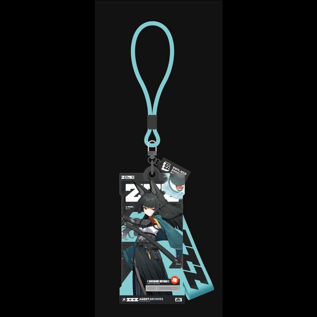 ZZZ AGENT ARCHIVES ACRYLIC AVATARCARD ZENLESS ZONE ZERO-HOSHIMI
MIYABI